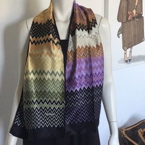 Missoni silk scarf